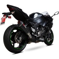 Image of RKA129CEO - Scorpion Serket Taper Carbon Fibre Exhaust - Kawasaki Ninja ZX-6R 2019 - 2020