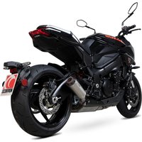 Image of PSI125TEO - Scorpion Red Power Satin Titanium Exhaust - Suzuki GSX-S 1000 Katana 2019