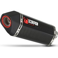 Image of RSI128CEO - Scorpion Serket Parallel Carbon Fibre Slip-On Exhaust - Suzuki GSX-R600 / GSX-R750 2006 - 2007