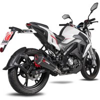 Image of RKE50CEO - Scorpion Serket Taper Full System Carbon Fibre Exhaust - Keeway RKF-125 2020 - 2021