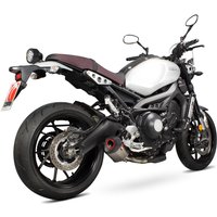 Image of RYA107TEO - Scorpion Serket Parallel Titanium Oval Exhaust - Yamaha XSR 900 2016 - 2018