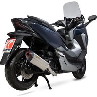 Image of RHA188SYSSEO - Scorpion Serket Parallel Full System Stainless Exhaust - Honda Forza 300 2018 - 2019