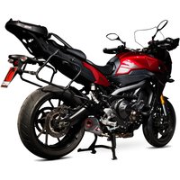 Image of RYA101SEO - Scorpion Serket Taper Stainless Oval Exhaust - Yamaha MT-09 Tracer 2015 - 2018