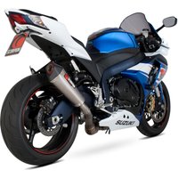 Image of RSI111SEO - Scorpion Serket Taper Stainless Oval Exhaust - Suzuki GSXR 1000 L2 2012 - 2016