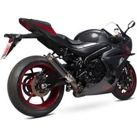 Image of SI1011CEM - Scorpion RP-1 GP Carbon Round Exhaust - Suzuki GSX-R 1000 2017 - 2018