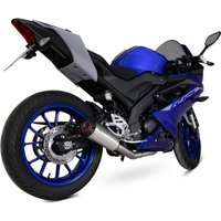Image of PYA115SYSTEO - Scorpion Red Power Titanium Exhaust - Yamaha YZF R 125 2021