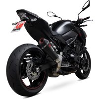 Image of RKA136CEO - Scorpion Serket Taper Carbon Fibre Slip-On Exhaust - Kawasaki Z900 (Euro 5) 2020