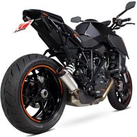 Image of PKT90SEO - Scorpion Red Power Stainless Steel Exhaust - KTM 1290 Super Duke R 2014 - 2019 / GT 2014 - 2021