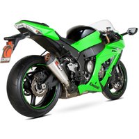 Image of RKA88SEO - Scorpion Serket Taper Stainless Oval Exhaust - Kawasaki ZX 10R 2011 - 2015