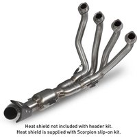 Image of RKA114MA - Scorpion De-Cat Header Pipes - Kawasaki Z 900 2017 - 2018