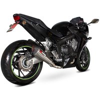 Image of RHA165SYSSEO - Scorpion Serket Taper Stainless Steel Exhaust - Honda CBR 650 F / CB 650 F Full System - 2014 - 2019