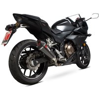 Image of RHA180CEO - Scorpion Serket Taper Carbon Fibre Exhaust - Honda CBR 500R 2017 - 2018