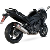 Image of RHA106SEO - Scorpion Serket Stainless Oval Exhaust - Honda CBF 1000 2010 - 2019