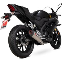 Image of RYA113SYSTEO - Scorpion Serket Taper Titanium Exhaust - Yamaha YZF R125/R15 Full System - 2019