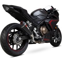 Image of RHA186CEO - Scorpion Serket Taper Carbon Exhaust - Honda CBR500R 2019