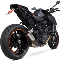 Image of PKT90TEO - Scorpion Red Power Titanium Exhaust - KTM 1290 Super Duke R 2014 - 2019 / GT 2014 - 2021
