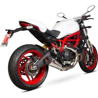 Image of RDI65TEO - Scorpion Serket Taper Titanium Exhaust (Removes Factory Catalyst) - Ducati Monster 797/797+ - 2017 - 2019