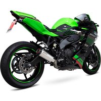 Image of PKA140SYSSEO - Scorpion Red Power Full System Stainless Exhaust - Kawasaki Ninja ZX-25R 2020 - 2021