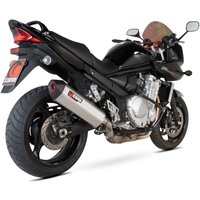 Image of RSI96SEO - Scorpion Serket Stainless Oval Exhaust - Suzuki GSF 1250 Bandit 2007 - 2015