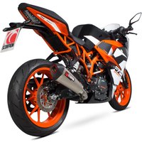 Image of RKT89TEO - Scorpion Serket Taper Titanium Exhaust - KTM RC 390 2017 - 2019