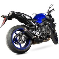 Image of YA1003CEM - Scorpion RP-1 GP Carbon Round Exhaust - Yamaha MT-10 2016 - 2018