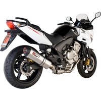 Image of RHA100SEO - Scorpion Serket Stainless Oval Exhaust - Honda CBF 600 2008 - 2014