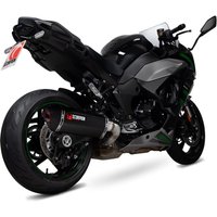 Image of RKA137CEO - Scorpion Serket Parallel Carbon Fibre Exhaust - Kawasaki Ninja 1000SX 2019 - 2020