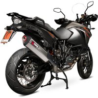 Image of RKT82SEO - Scorpion Serket Parallel Stainless Oval Exhaust - KTM 1190 Adventure 2013 - 2016