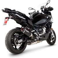 Image of RBM81BCER - Scorpion Serket Parallel Black Ceramic Slip-On Exhaust - BMW S1000 XR 2020 - 2025