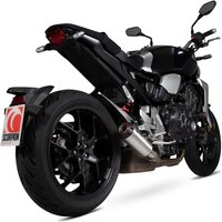 Image of PHA187SEO - Scorpion Red Power Stainless Steel Exhaust - Honda CB1000R 2018 - 2019