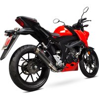 Image of SI1013CEM - Scorpion RP-1 GP Full System Carbon Fibre Exhaust - Suzuki GSX-S 125 2017 - 2018