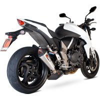 Image of RHA101CEO - Scorpion Serket Taper Carbon Oval Exhaust - Honda CB 1000 R 2008 - 2017