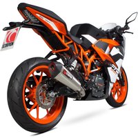 Image of RKT89SEO - Scorpion Serket Taper Stainless Steel Exhaust - KTM RC 390 2017 - 2019