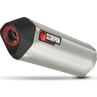 Image of RSI128SEO - Scorpion Serket Parallel Stainless Steel Slip-On Exhaust - Suzuki GSX-R600 / GSX-R750 2006 - 2007