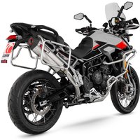 RTR95SEO - Scorpion Serket Parallel Slip-On Stainless Steel For Triumph Tiger 900 2024-2025 (Fits With Panniers)