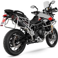 RTR95BCER - Scorpion Serket Parallel Slip-On Black Ceramic For Triumph Tiger 900 2024-2025