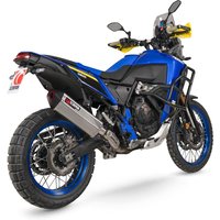 RYA125SEO - Scorpion Serket Parallel Slip-On Stainless Steel For Yamaha Tenere 700 World Raid 2022-2025