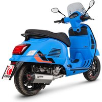 RVE221SEO - Scorpion Serket Parallel Slip-On Stainless Steel For Vespa GTS 310 2024-2025