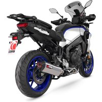 RYA128SYSSEO - Scorpion Serket Parallel Full System Stainless Steel For Yamaha Tracer 9 Including GT & GT+ 2021-2024