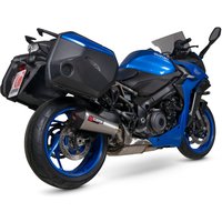 Image of RSI127SEO - Scorpion Serket Taper Slip-On Stainless Steel For Suzuki GSX-S 1000 GT 22- 2022-2025