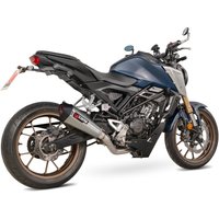 RHA198SYSSEO - Scorpion Serket Taper Full System Stainless Steel For Honda CB 125 R 2021-2024