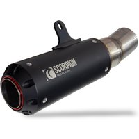 PBM82BCER - Scorpion Red Power Slip-On Black Ceramic For BMW S1000 R 2021-2024