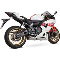 RYA120SYSSEO - Scorpion Serket Taper Full System Stainless Steel For Yamaha YZF R7 2021-2024