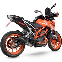 PKT83BCER - Scorpion Red Power Slip-On Black Ceramic For KTM Duke 390 2017-2020