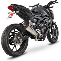 RHA202SYSSEO - Scorpion Serket Taper Full System Stainless Steel For Honda CB 125 R 2024-2025
