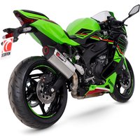 RKA146SEO - Scorpion Serket Parallel Slip-On Stainless Steel For Kawasaki ZX-4RR 2023-2025