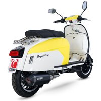 RRA107BCER - Scorpion Serket Parallel Full System Black Ceramic For Royal Alloy GT125 2022-2024