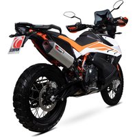 Image of RKT91SEO - Scorpion Serket Parallel Slip-On Stainless Steel For KTM Adventure 790 2019-2020