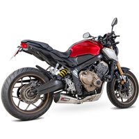 RHA196SYSSEO - Scorpion Serket Taper Full System Stainless Steel For Honda CB650R Neo Sports Cafe 2019-2023
