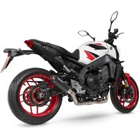 PYA116SYSBCER - Scorpion Red Power Full System Black Ceramic For Yamaha MT-09 2021-2023